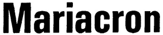 MARIACRON logo