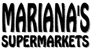 MARIANA'S SUPERMARKETS logo