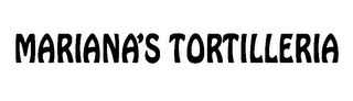 MARIANA'S TORTILLERIA logo