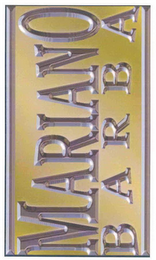 MARIANO BARBA logo