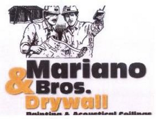MARIANO & BROS. DRYWALL PAINTING & ACOUSTICAL CEILINGS logo