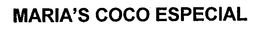 MARIA'S COCO ESPECIAL logo