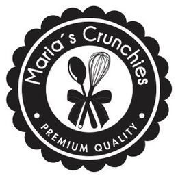 MARIA'S CRUNCHIES · PREMIUM QUALITY · logo
