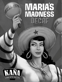 MARIA'S MADNESS DECAF KAÑA CUBAN COFFEE ROASTERS logo