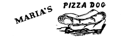 MARIA'S PIZZA DOG logo