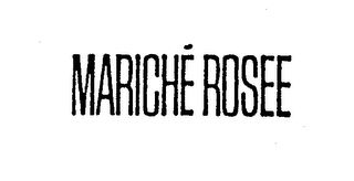 MARICHE ROSEE logo