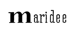 MARIDEE logo