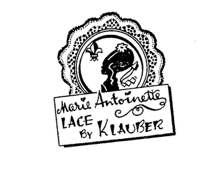 MARIE ANTOINETTE LACE BY KLAUBER logo