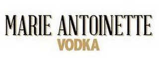 MARIE ANTOINETTE VODKA logo