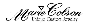 MARIE COLSON UNIQUE CUSTOM JEWELRY logo