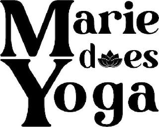 MARIE DOES YOGA logo