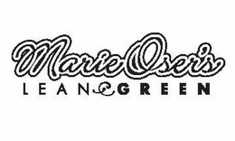 MARIE OSER'S LEAN & GREEN logo