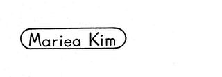 MARIEA KIM logo