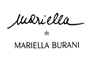 MARIELLA DE MARIELLA BURANI logo