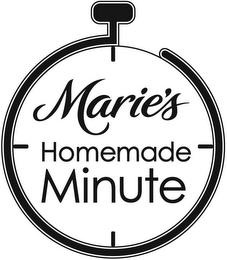 MARIE'S HOMEMADE MINUTE logo