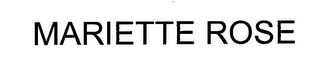 MARIETTE ROSE logo