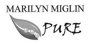MARILYN MIGLIN PURE logo
