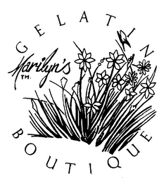 MARILYN'S GELATIN BOUTIQUE logo