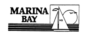 MARINA BAY MB logo