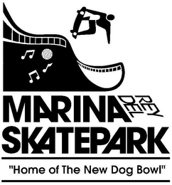 MARINA DEL REY SKATEPARK "HOME OF THE NEW DOG BOWL" logo