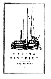 MARINA DISTRICT BAY HARBOR logo