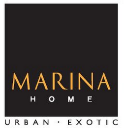 MARINA HOME URBAN · EXOTIC logo