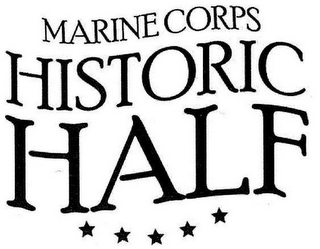 MARINE CORPS HISTORIC HALF logo
