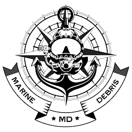 MARINE DEBRIS MD logo