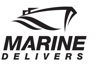 MARINE DELIVERS logo