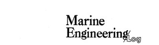 MARINE ENGINEERING/LOG logo