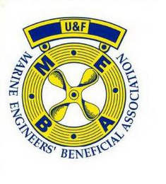 MARINE ENGINEERS' BENEFICIAL ASSOCIATION M · E · B · A U&F logo