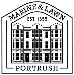MARINE & LAWN EST. 1855 PORTRUSH logo