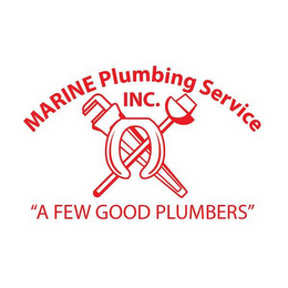 MARINE PLUMBING SERVICE INC. "A FEW GOOD PLUMBERS" logo