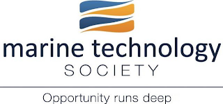 MARINE TECHNOLOGY SOCIETY, OPPORTUNITY RUNS DEEP logo