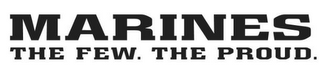 MARINES THE FEW. THE PROUD. logo