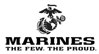 MARINES THE FEW. THE PROUD. logo
