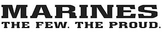 MARINES THE FEW. THE PROUD. logo