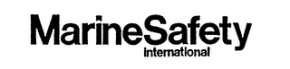 MARINESAFETY INTERNATIONAL logo