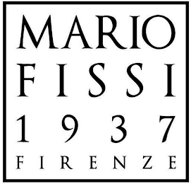 MARIO FISSI 1937 FIRENZE logo