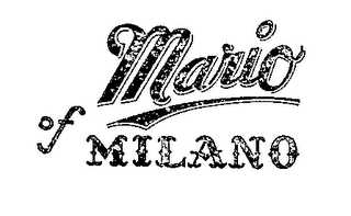 MARIO OF MILANO logo