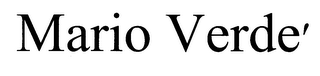 MARIO VERDE logo