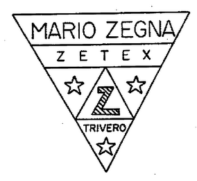 MARIO ZEGNA ZETEX Z TRIVERO logo