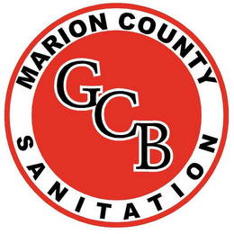 MARION COUNTY GCB SANITATION logo
