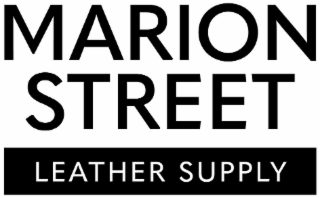 MARION STREET LEATHER SUPPLY logo