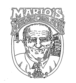 MARIO'S BOHEMIAN CIGAR STORE MARIO logo