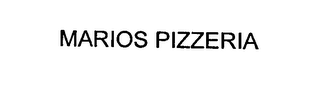 MARIOS PIZZERIA logo