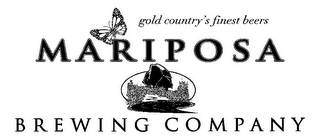 MARIPOSA BREWING COMPANY GOLD COUNTRY'S FINEST BEERS logo