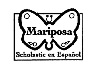 MARIPOSA SCHOLASTIC EN ESPANOL logo