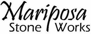 MARIPOSA STONE WORKS logo