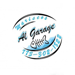 MARISCOS AL GARAGE 773-302-1822 logo